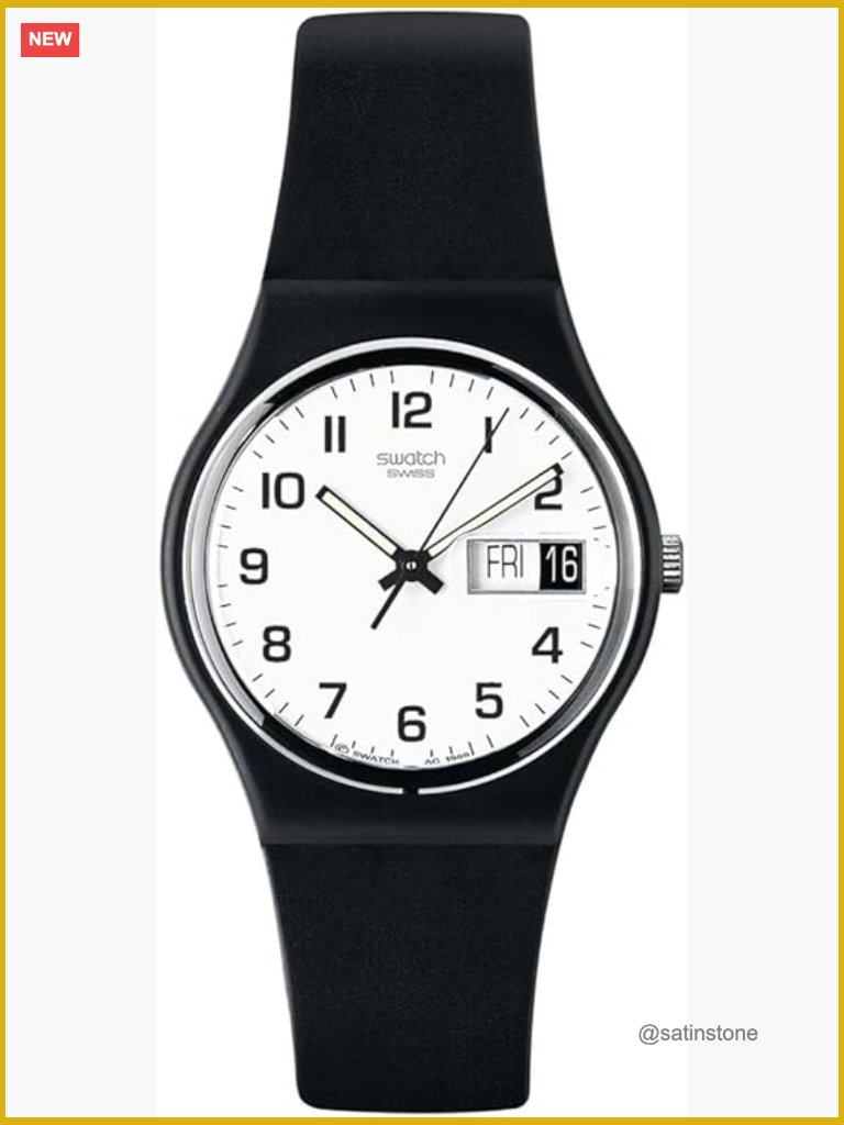 Quartz Wrist Watch With Crystal Accents, 34mm Plastic Case, Water Resistant